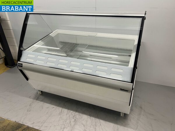 Mobile Combisteel Hawai Scoop Ice Cream Display Case 15 trays 230V Horeca - Image 3