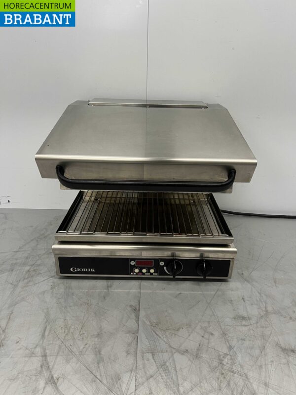 Stainless steel Giorik Salamander grill Infrared 57 cm 400V Horeca