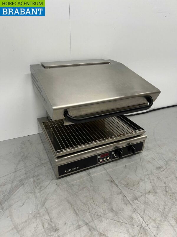 Stainless steel Giorik Salamander grill Infrared 57 cm 400V Horeca - Image 2
