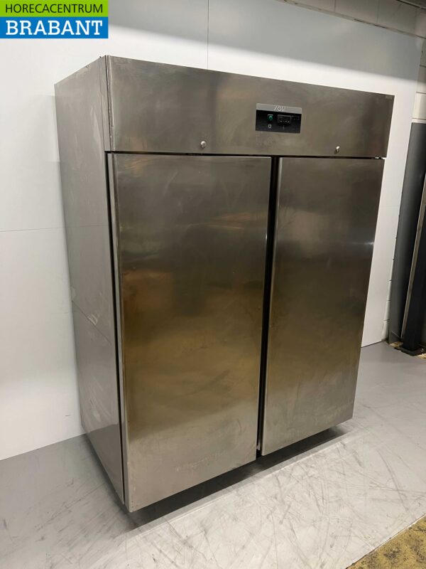 Stainless steel Sagi Double-door 2-door Refrigerator Refrigerator 1400 liters 230V Horeca - Image 2