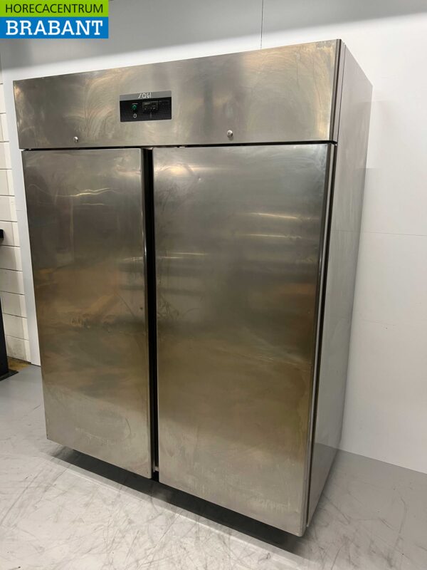 Stainless steel Sagi Double-door 2-door Refrigerator Refrigerator 1400 liters 230V Horeca - Image 3