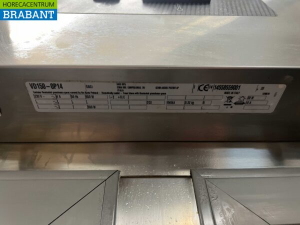 Stainless steel Sagi Double-door 2-door Refrigerator Refrigerator 1400 liters 230V Horeca - Image 5