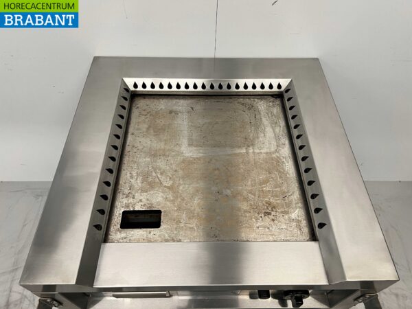 Stainless steel Teppanyaki grill griddle griddle 80 cm GAS Horeca - Image 5