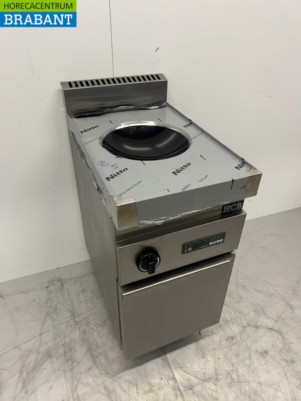 Stainless steel Induction wok wok burner wok plate 5 kW 400V Horeca - Image 2
