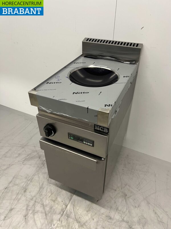 Stainless steel Induction wok wok burner wok plate 5 kW 400V Horeca - Image 3