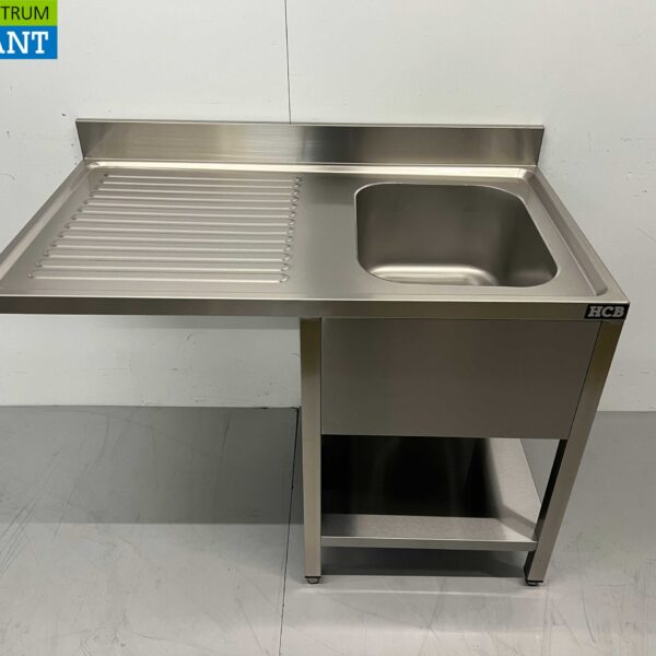 Stainless steel sink Sink Premium-line Welded model 120 cm Hospitality