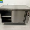 Stainless steel warming cabinet Plate warming cabinet 2 sliding doors Premium-line 120 cm Horeca - Image 5