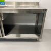 Stainless steel sink double sinks 2 sliding doors Premium-line 200 cm Catering - Image 4