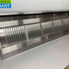 Stainless steel Extractor Hood Hood Premium-line Motor 2500 kuub Sloping model 300 cm 230V Horeca - Image 3