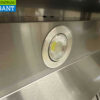 Stainless steel Extractor Hood Hood Premium-line Motor 2500 kuub Sloping model 300 cm 230V Horeca - Image 4