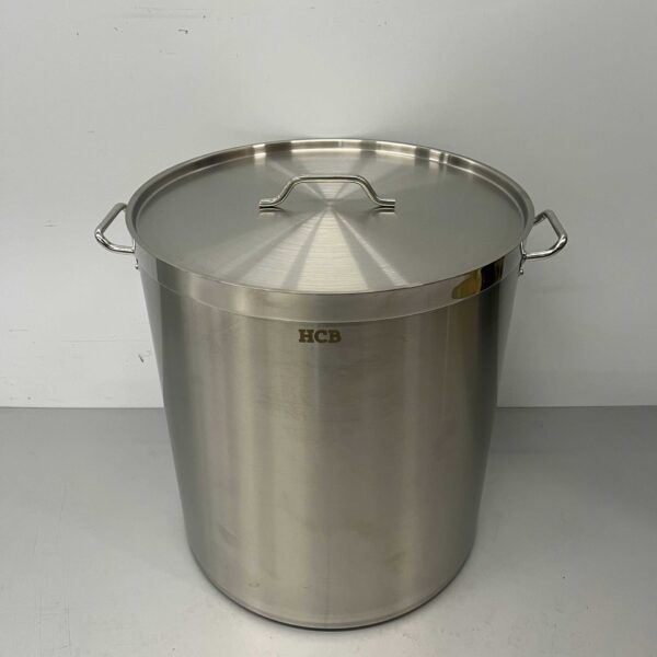 Stainless steel Soup Pan Cooking Pan Induction 55 x 60 cm 140 liters Horeca