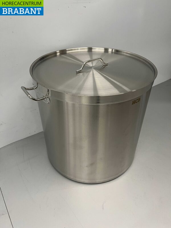 Stainless steel Soup Pan Cooking Pan Induction 55 x 70 cm 160 liters Catering - Image 2