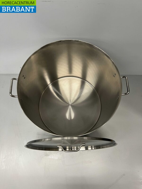 Stainless steel Soup Pan Cooking Pan Induction 55 x 60 cm 140 liters Horeca - Image 4