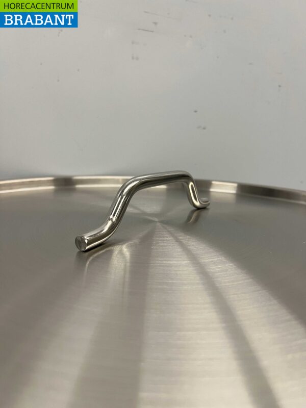 Stainless steel Soup Pan Cooking Pan Induction 55 x 55 cm 130 liters Horeca - Image 6