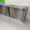 Stainless steel HCB Wall Cabinet Premium-line 2 Sliding Doors 180 cm Catering - Image 2
