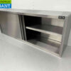 Stainless steel HCB Wall Cabinet Premium-line 2 Sliding Doors 180 cm Catering - Image 4