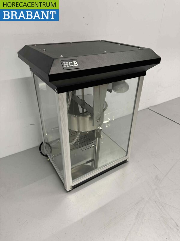 Popcorn machine Popcorn machine Compact black 230V Braderie Markt Horeca - Image 2