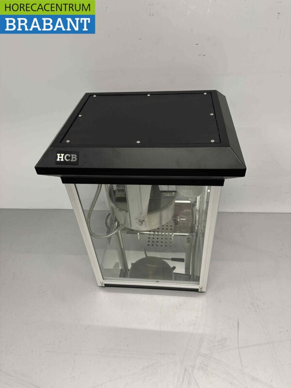 Popcorn machine Popcorn machine Compact black 230V Braderie Markt Horeca - Image 4