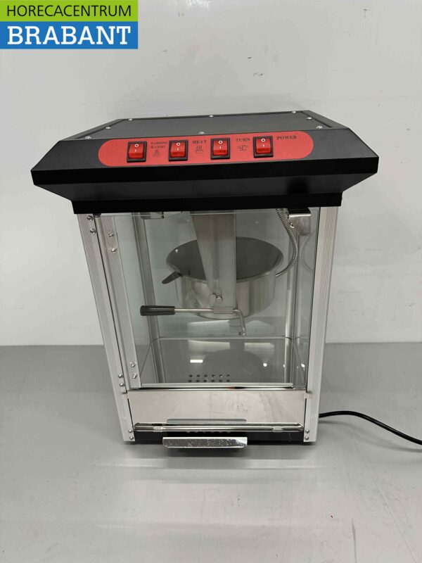 Popcorn machine Popcorn machine Compact black 230V Braderie Markt Horeca - Image 5