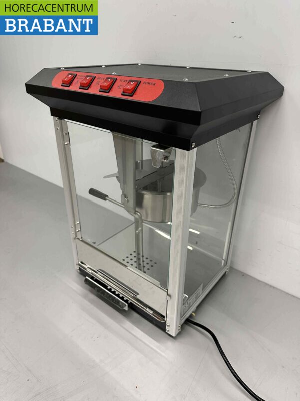 Popcorn machine Popcorn machine Compact black 230V Braderie Markt Horeca - Image 6