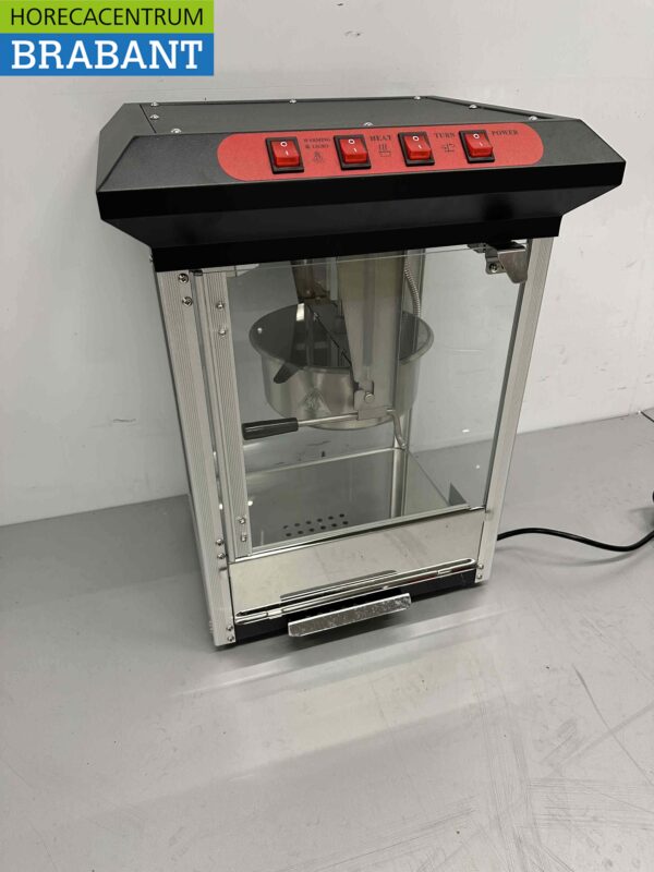 Popcorn machine Popcorn machine Compact black 230V Braderie Markt Horeca - Image 7
