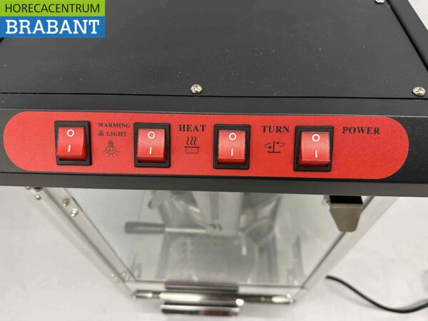 Popcorn machine Popcorn machine Compact black 230V Braderie Markt Horeca - Image 8
