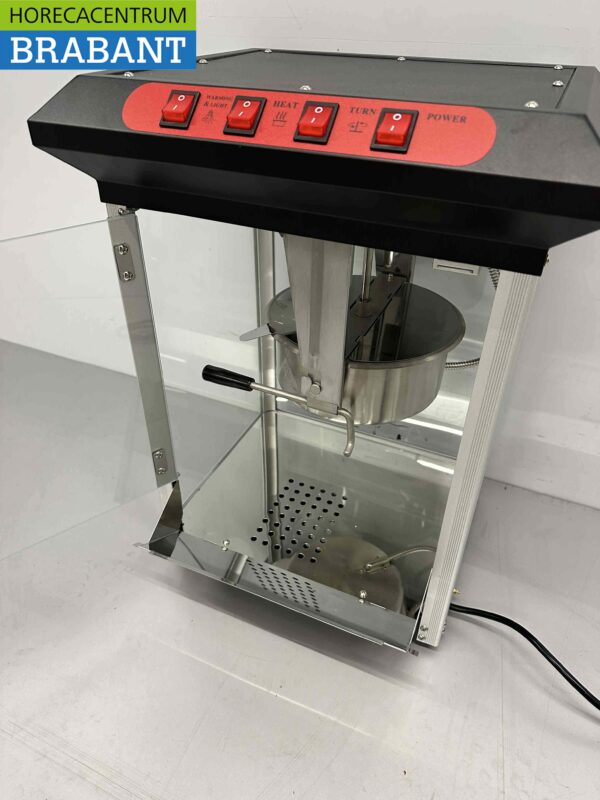 Popcorn machine Popcorn machine Compact black 230V Braderie Markt Horeca - Image 9