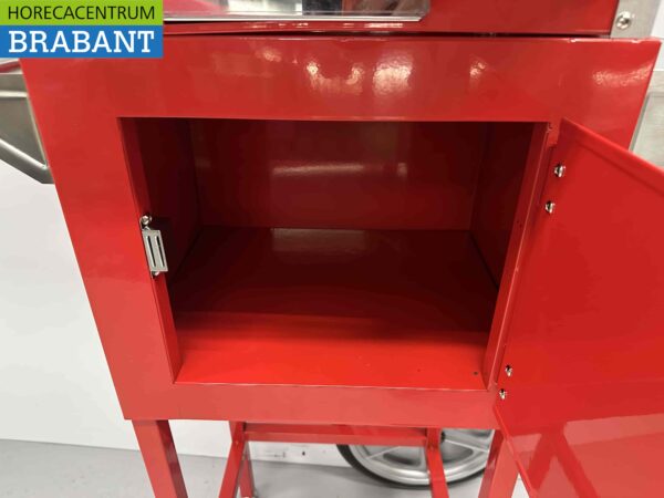 Popcorn machine Popcorn machine with stand red 230V Braderie Markt Horeca - Image 9