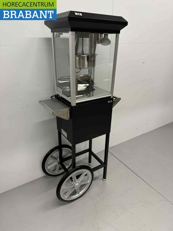 Popcorn machine Popcorn machine with stand black 230V Braderie Markt Horeca - Image 3