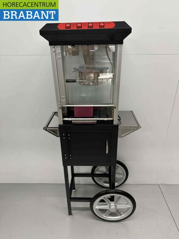 Popcorn machine Popcorn machine with stand black 230V Braderie Markt Horeca - Image 4