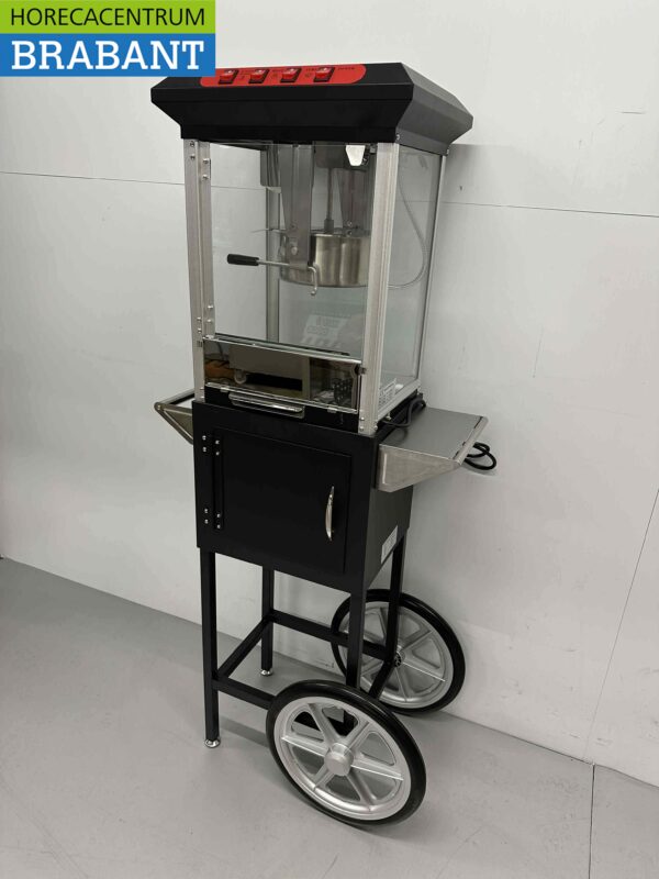 Popcorn machine Popcorn machine with stand black 230V Braderie Markt Horeca - Image 5