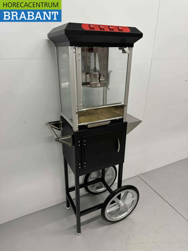 Popcorn machine Popcorn machine with stand black 230V Braderie Markt Horeca - Image 6