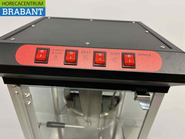 Popcorn machine Popcorn machine with stand black 230V Braderie Markt Horeca - Image 7