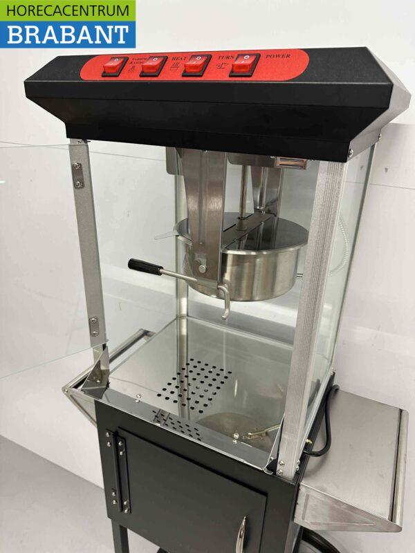 Popcorn machine Popcorn machine with stand black 230V Braderie Markt Horeca - Image 9
