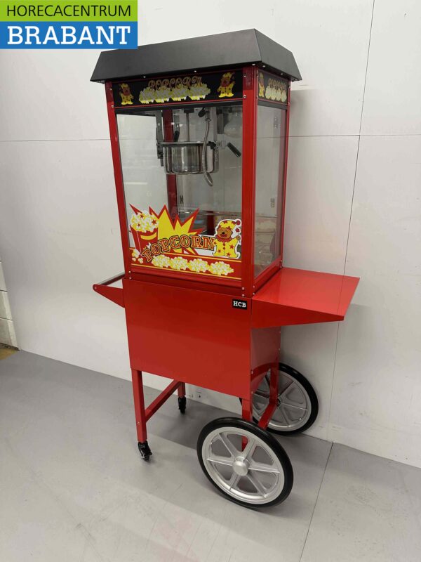 Luxury Popcorn machine Popcorn machine Black with base 230V Braderie Market Catering - Image 2