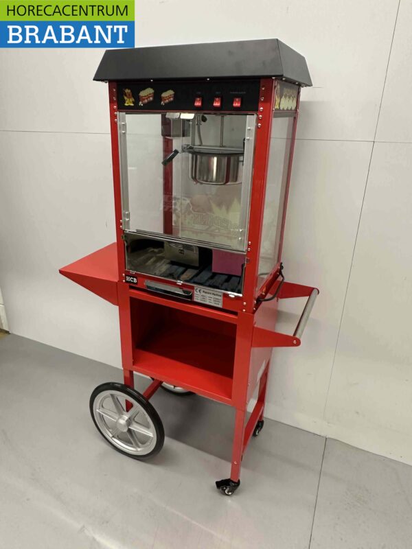 Luxury Popcorn machine Popcorn machine Black with base 230V Braderie Market Catering - Image 5