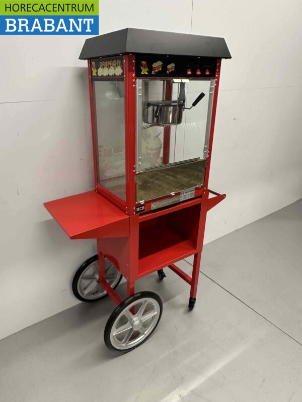Luxury Popcorn machine Popcorn machine Black with base 230V Braderie Market Catering - Image 6