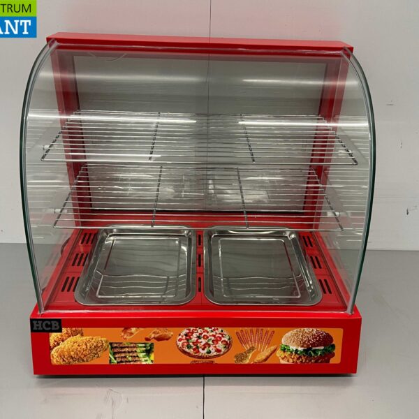 Warming display case 66 cm 230V Horeca