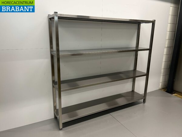Stainless steel Storage Rack Rack Premium-line 200 x 40 x 180 cm Catering - Image 2
