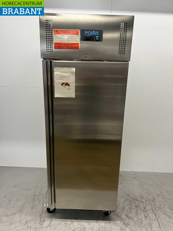 Stainless steel Mobile Polar GL181 Patisserie Freezer Cabinet Freezer 850 liters Catering