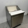 Stainless steel Polar UA009 Refrigerated Workbench Saladette 1 door 73,5 cm 230V Horeca - Image 2