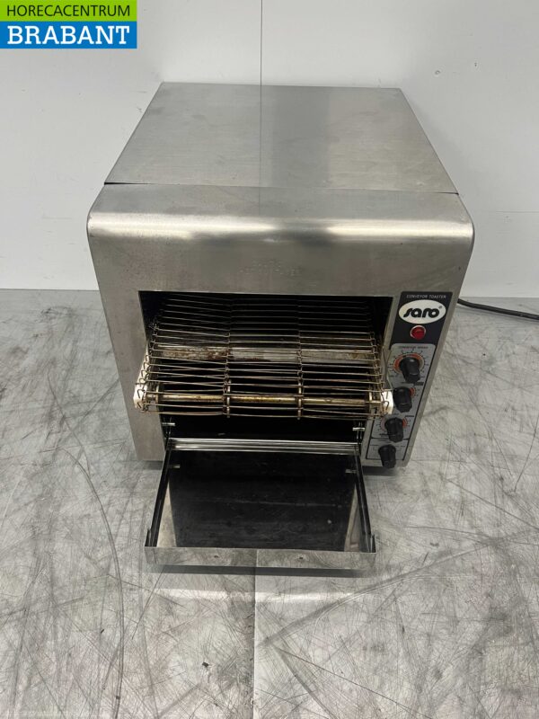 Stainless steel Saro 175-4000 Walk-through toaster Toaster Conveyor oven 230V Catering
