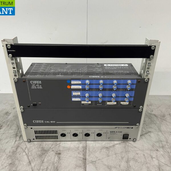 Ecler Cloud Music System Amplifier rack sound system 230V Hospitality