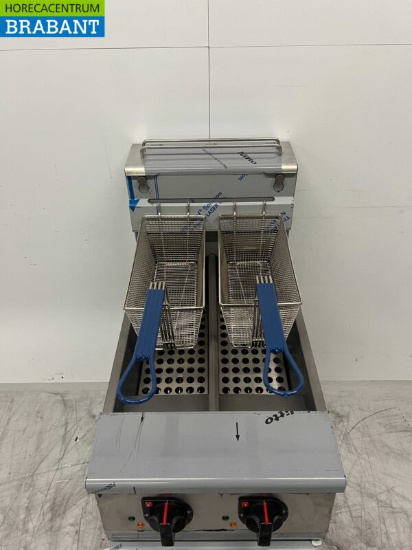 Stainless steel deep fryer Premium-line 2 x 12.5 liters 400V Horeca - Image 4
