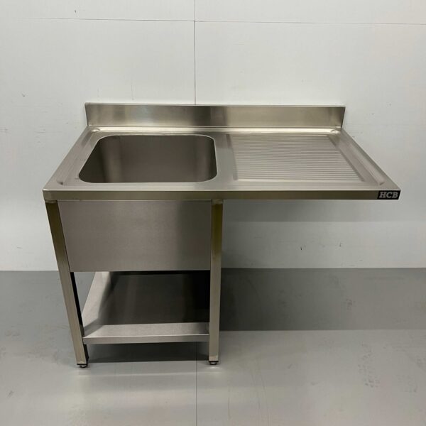 Stainless steel sink Sink Premium-line Welded model 120 cm Hospitality