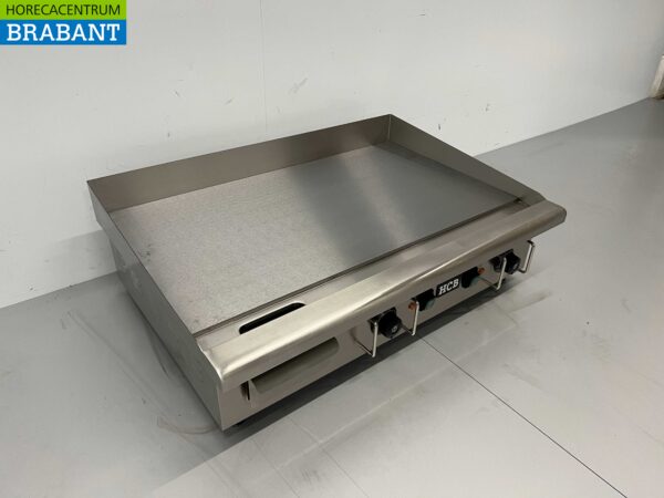 Stainless steel Grill Plate Griddle Smooth 74 cm 400V Catering - Image 3