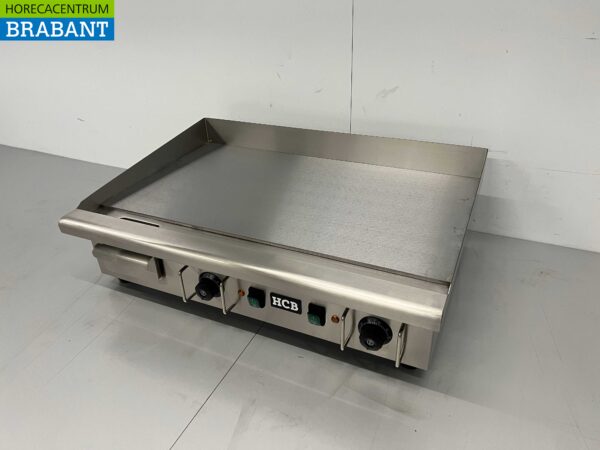 Stainless steel Grill Plate Griddle Smooth 74 cm 400V Catering - Image 2