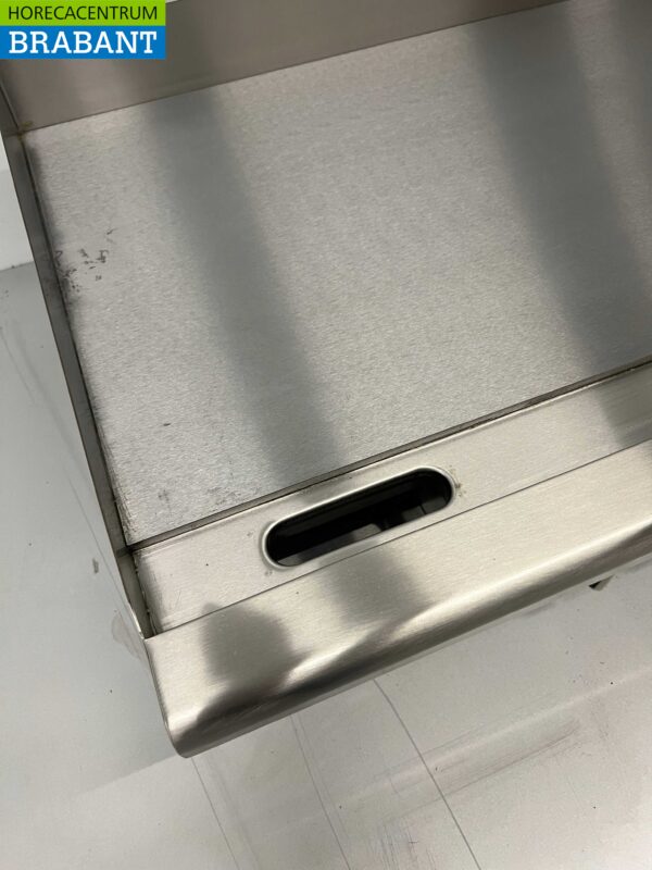 Stainless steel Grill Plate Griddle Smooth 74 cm 400V Catering - Image 5