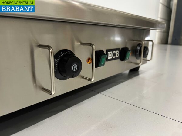 Stainless steel Grill Plate Griddle Smooth 74 cm 400V Catering - Image 6