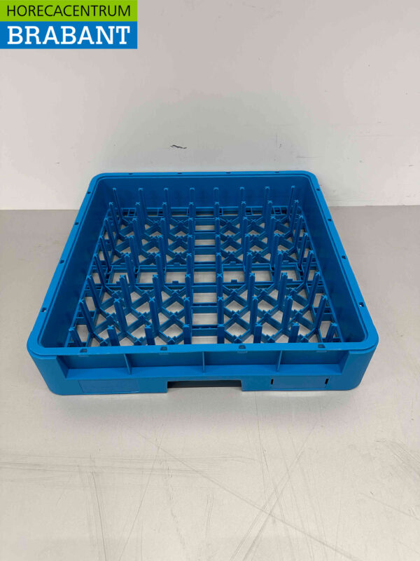 Plastic washing basket washing crate plate basket 50 x 50 x 10 cm Catering
